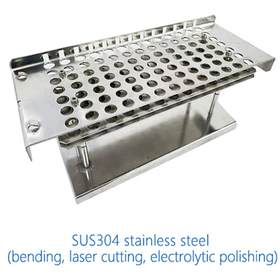 [Processing Example] Medical Device Test Tube Rack